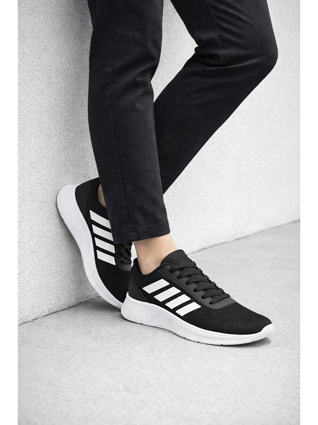Siyah Unisex Aqua Ayakkabı Günlük Ayakkabı Ortopedik Taban Günlük Ayakkabı Sneakers-6