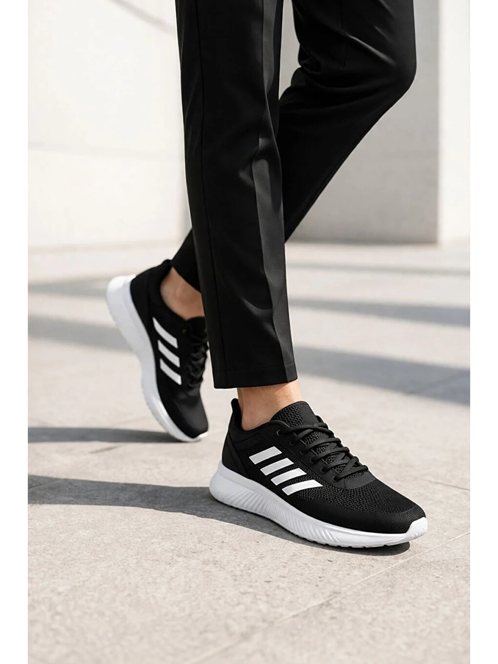 Siyah Unisex Aqua Ayakkabı Günlük Ayakkabı Ortopedik Taban Günlük Ayakkabı Sneakers-7