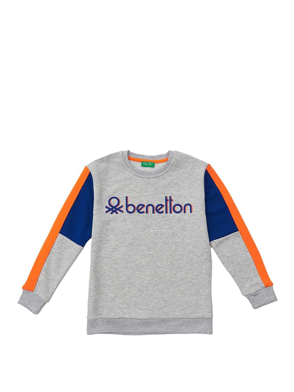 United Colors Of Benetton Gri Erkek Çocuk Sweatshirt