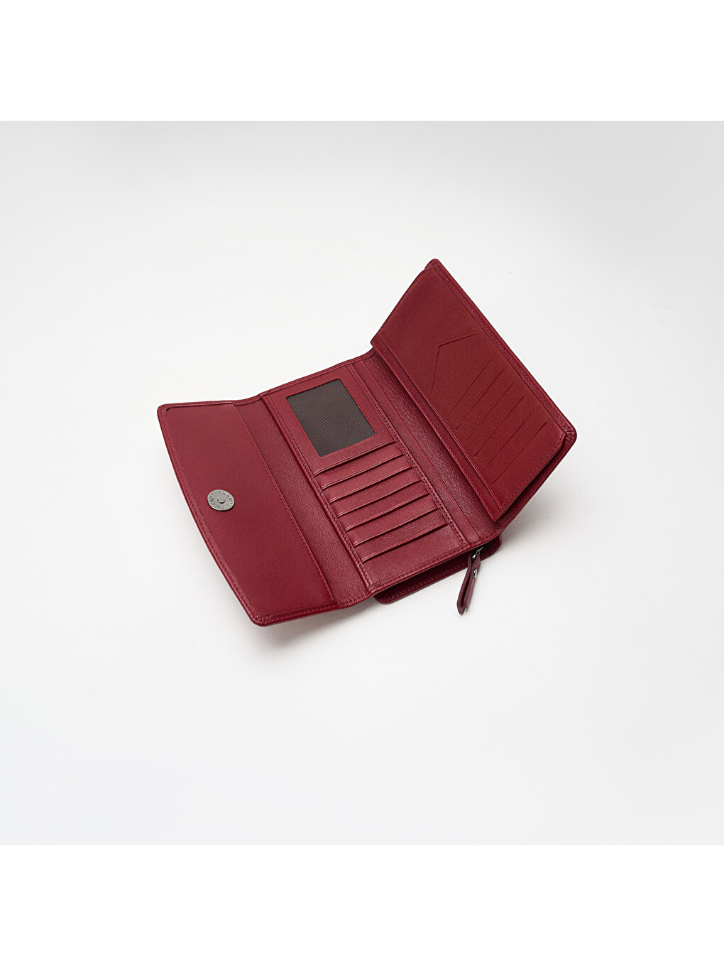 Bordo Kadın Cüzdan & Kartlık 2726 Deri Cüzdan Kartlık-3