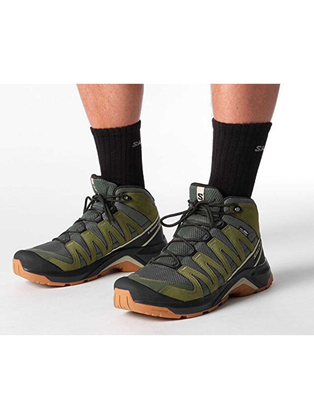 X-adventure Recon Mid Gore-tex Erkek Outdoor Ayakkabısıl47814600 Yeşil-1