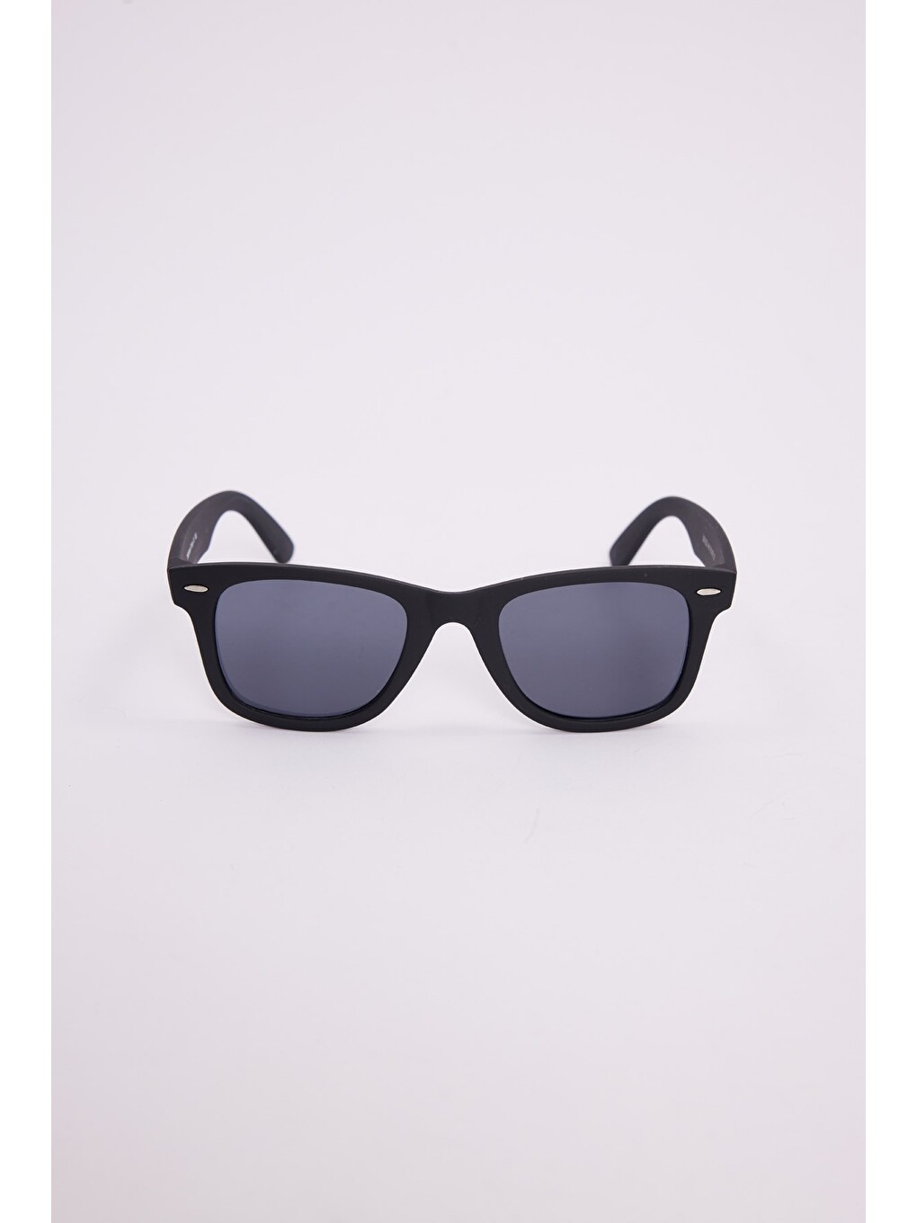 Unisex siyah Oval Çerçeveli Uv 400 Korumalı Güneş Gözlüğü