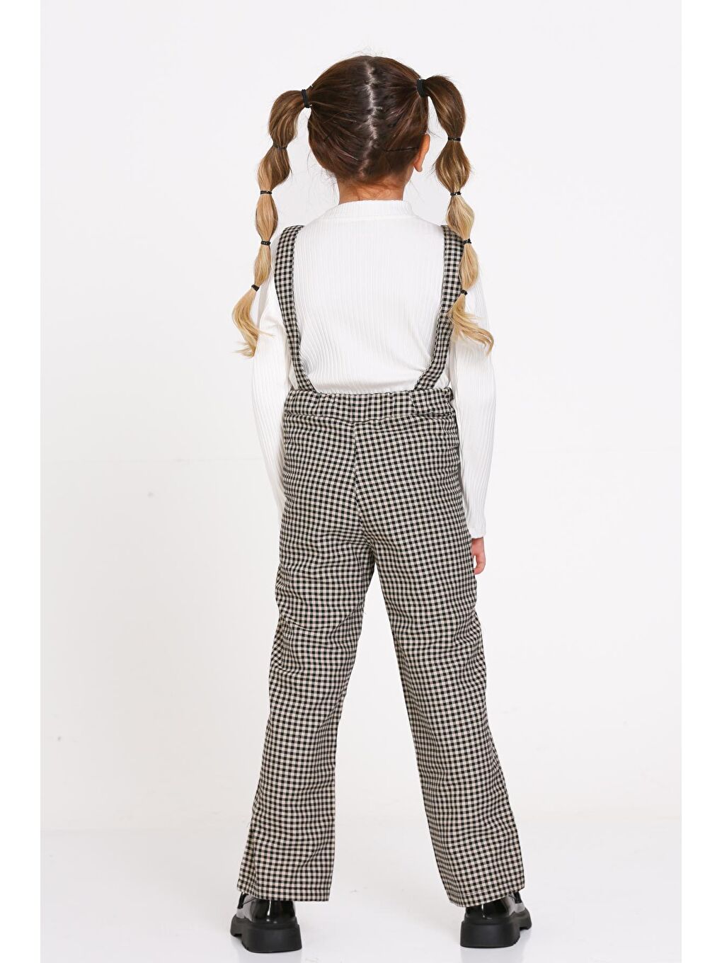 Siyah Ekose Badili 5-9 Yaş  Tulum-1