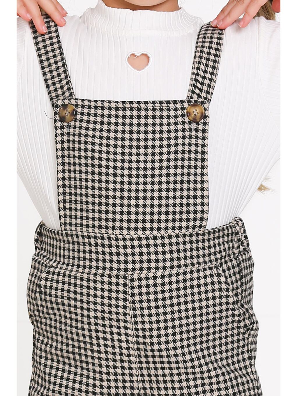 Siyah Ekose Badili 5-9 Yaş  Tulum-2