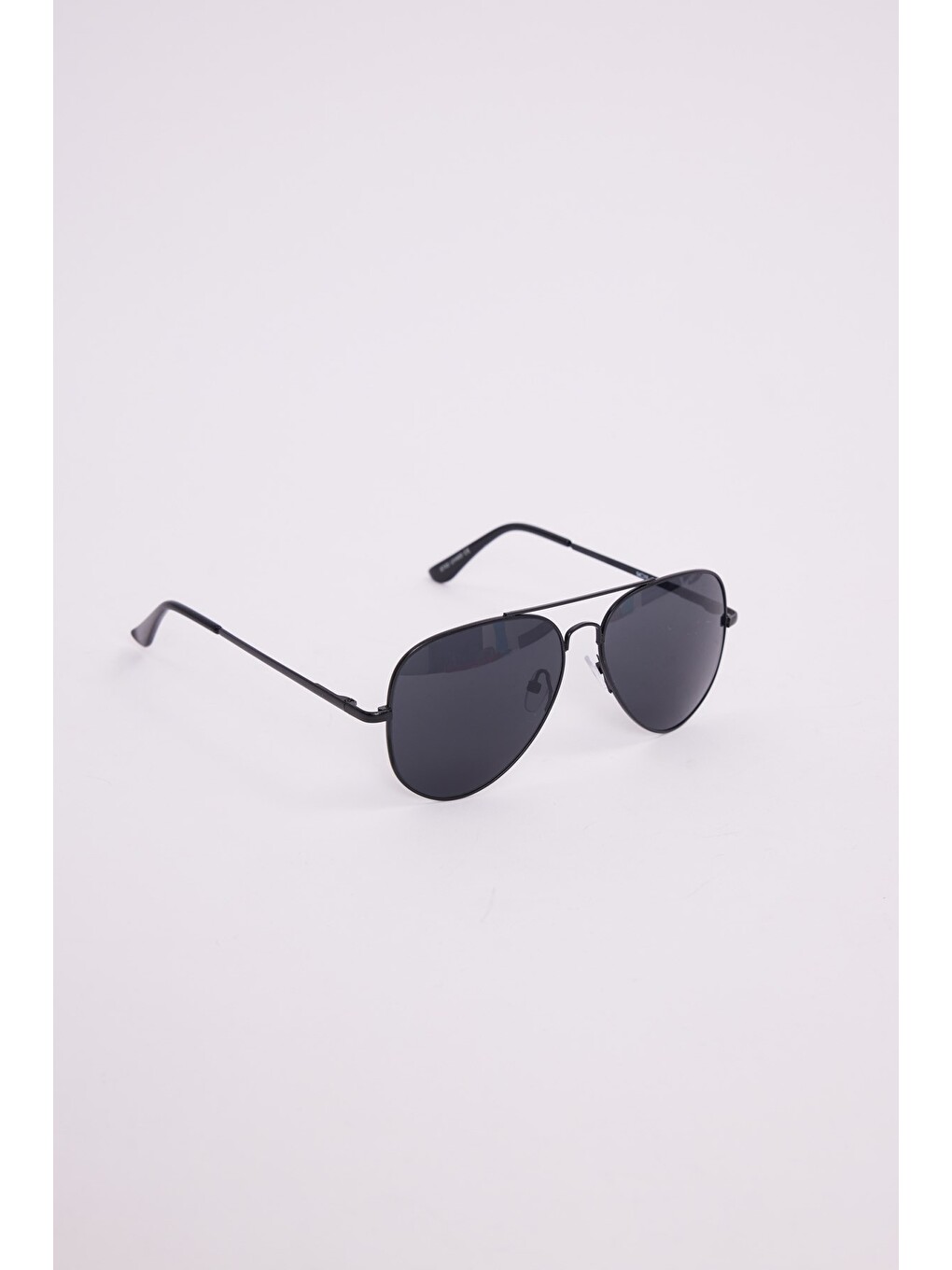 Unisex Oval Damla Model Çerçeveli Siyah Uv 400 Korumalı Güneş Gözlüğü-3