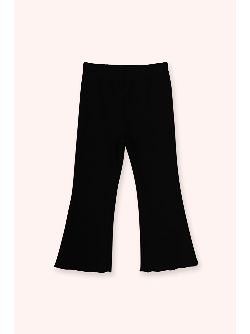 Kız Bebek Lastikli Siyah Tayt-2