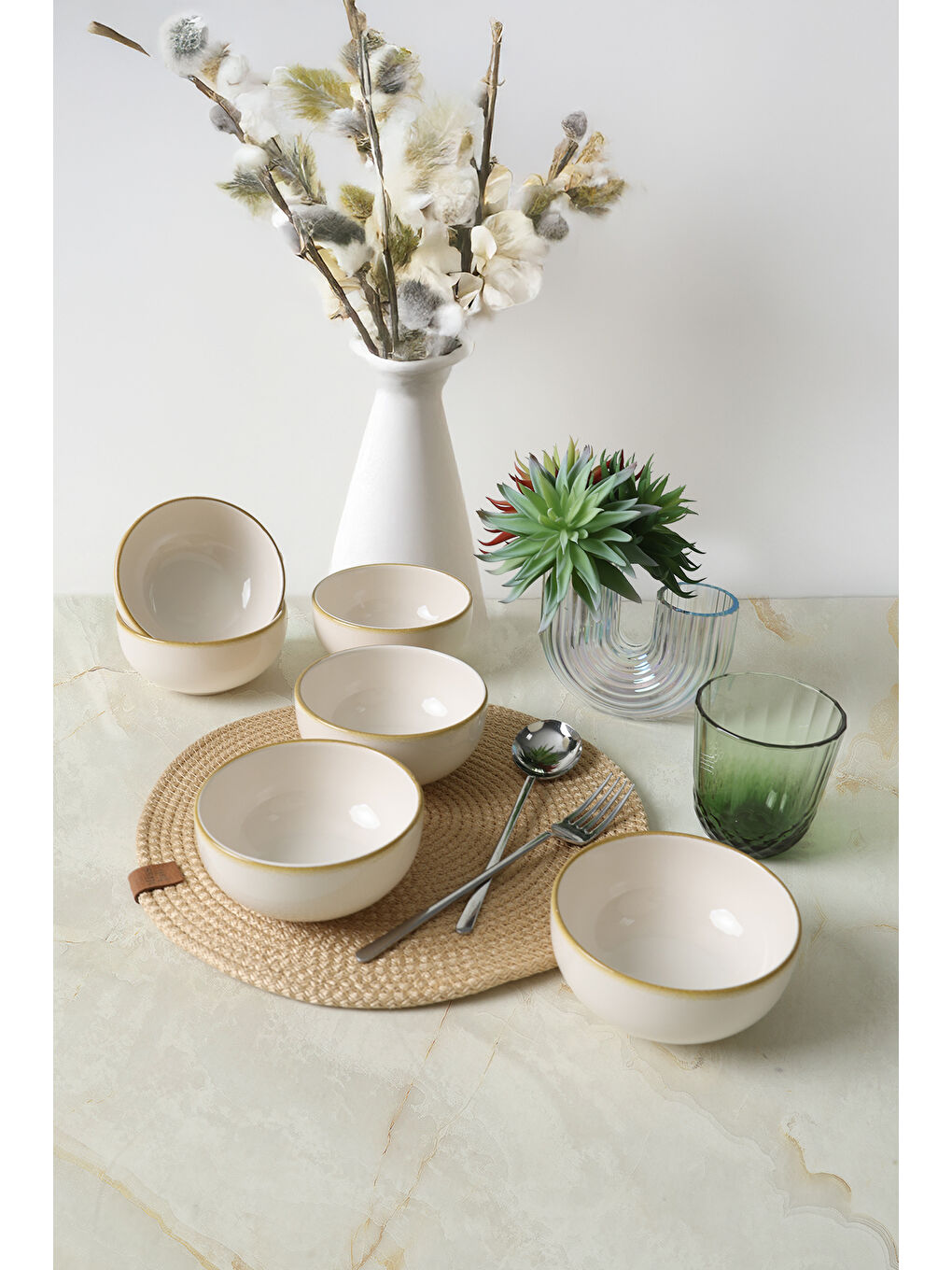 Karışık Bronze Bloom Bulut Kase 12 Cm 6 Adet-2