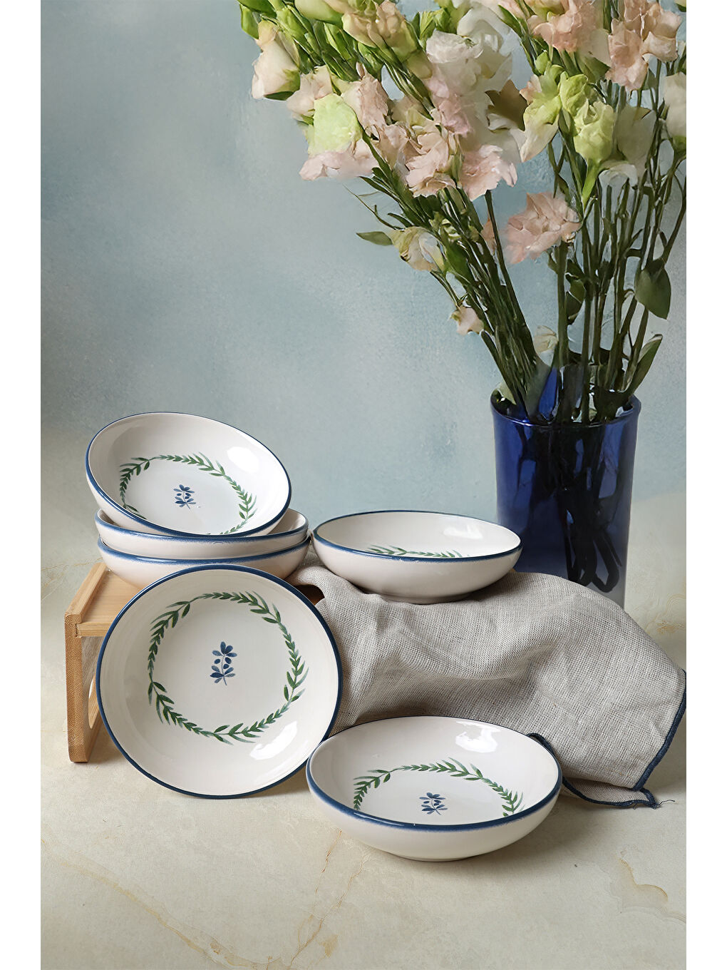 Karışık Daphne Halka Çerezlik / Sosluk 13 Cm 6 Adet-1