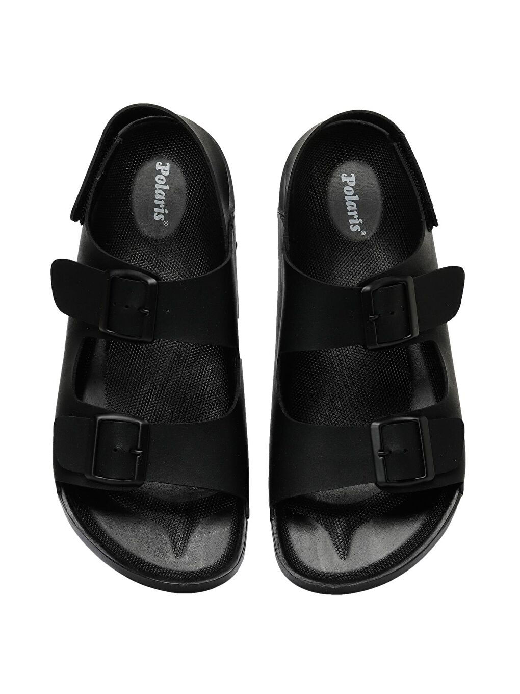 404173.M3FX Siyah Erkek Sandalet-3