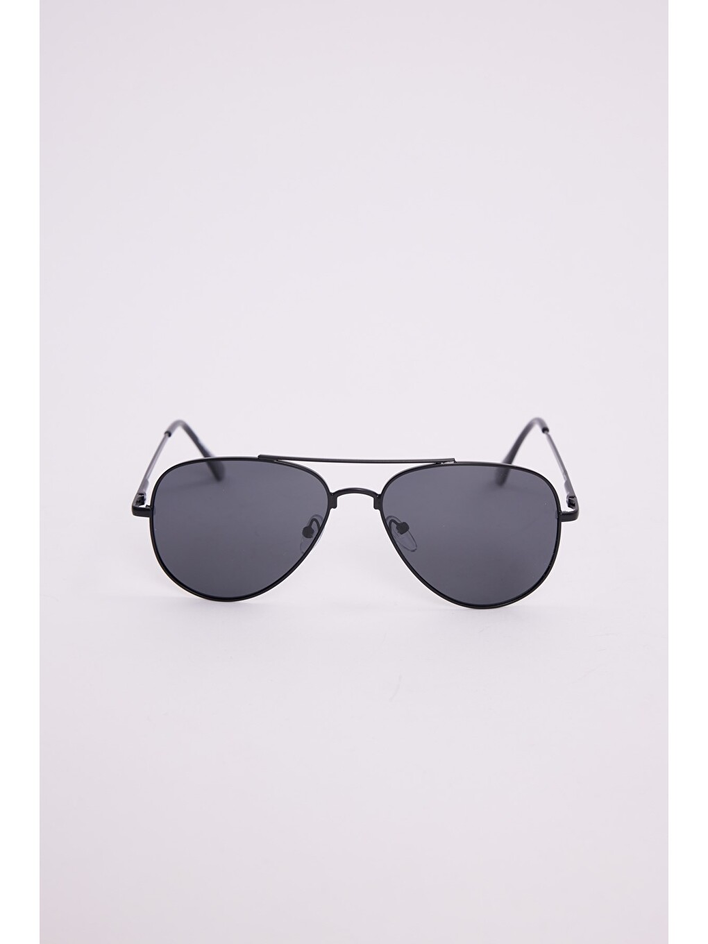 Unisex Oval Damla Model Siyah Çerçeveli Uv 400 Korumalı Güneş Gözlüğü