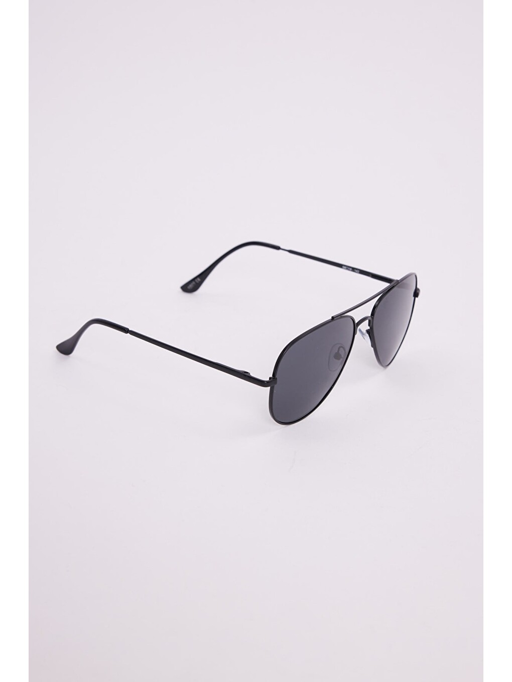 Unisex Oval Damla Model Siyah Çerçeveli Uv 400 Korumalı Güneş Gözlüğü-2