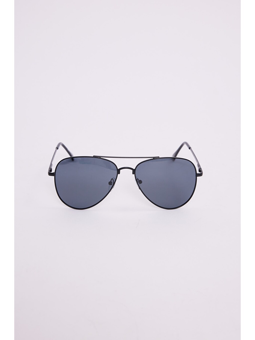 Unisex Oval Damla Model Siyah Çerçeveli Uv 400 Korumalı Güneş Gözlüğü