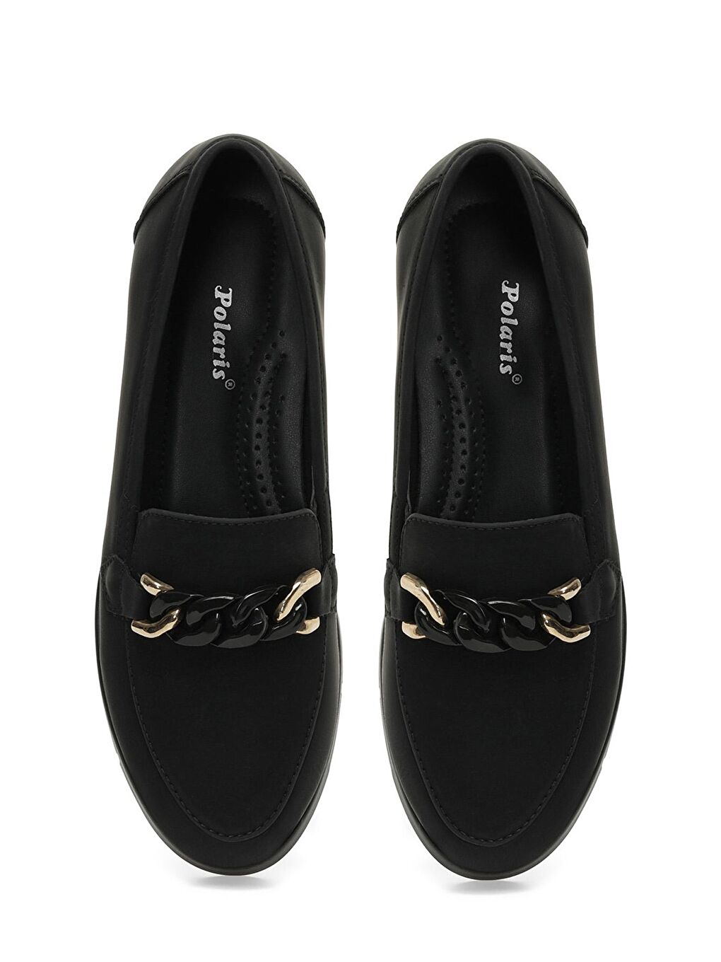 166007.NZ4FX Siyah Kadın Loafer-3