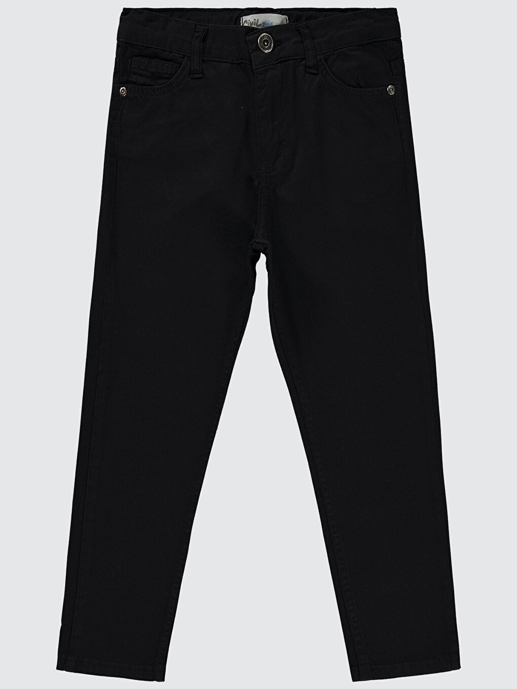 Boys Erkek Çocuk Pantolon 10-13 Yaş Siyah