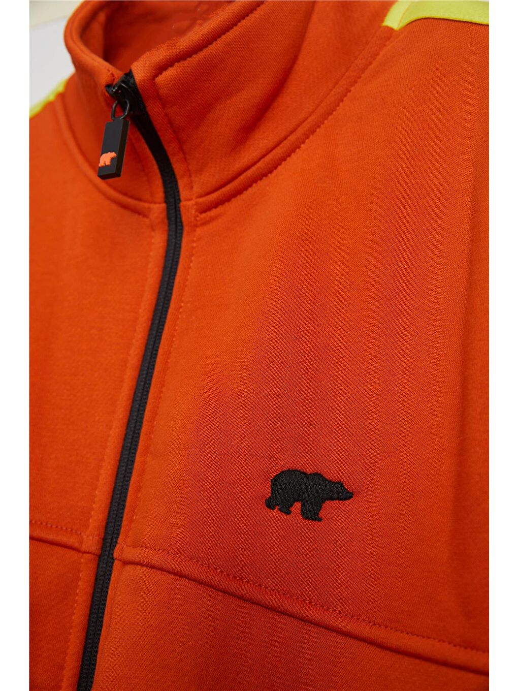 Bad Bear Turuncu Harvey Turuncu Çocuk Full-Zip Sweatshirt - 1