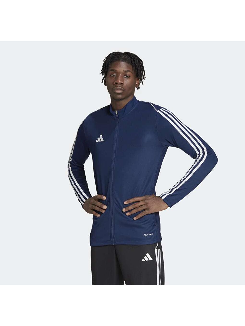 Tıro23 L Tr Jkt Erkek Lacivert  Fermuarlı Sweatshirt