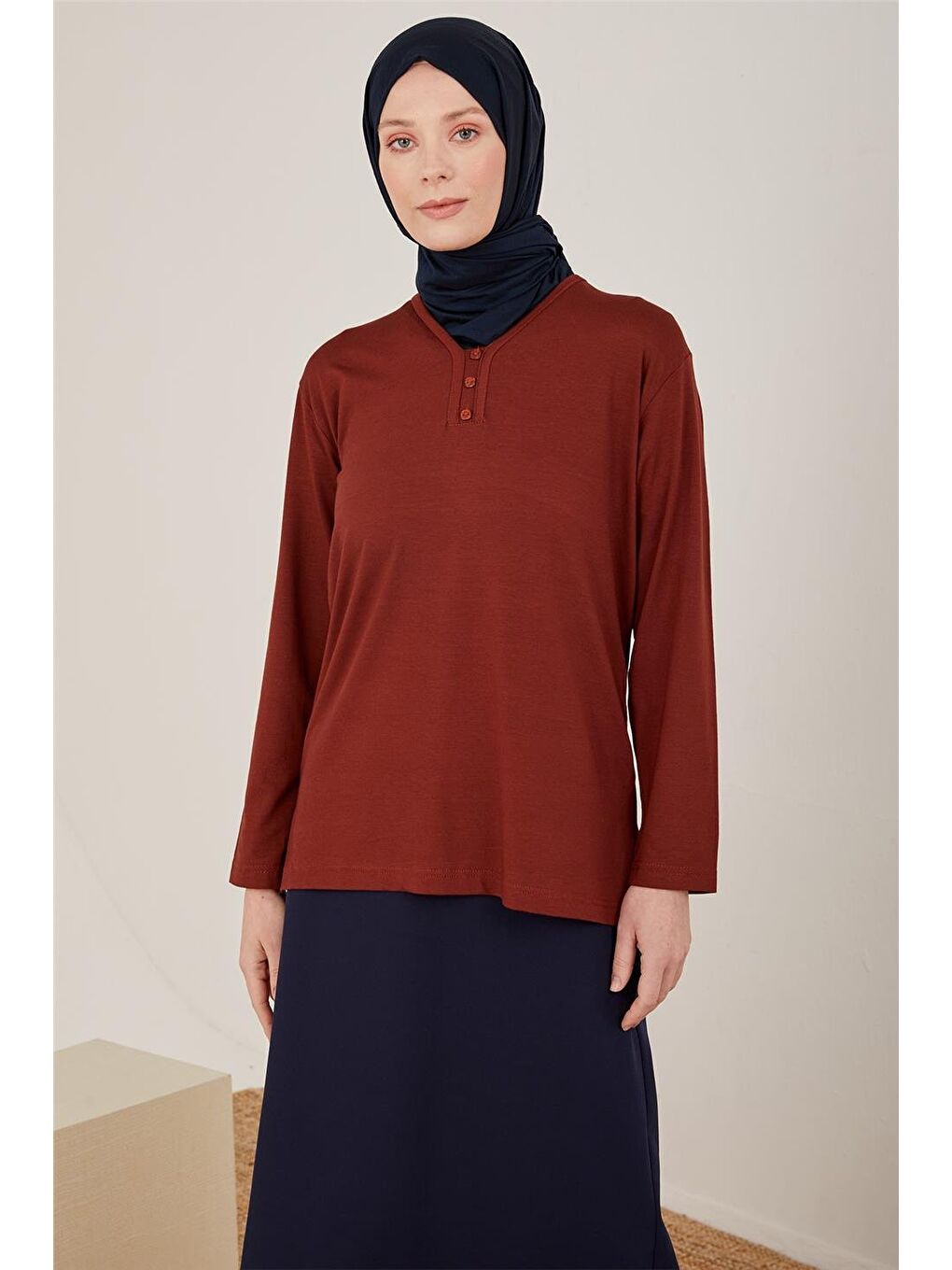 Turuncu Penye 23Yd9043 Tarçın-2