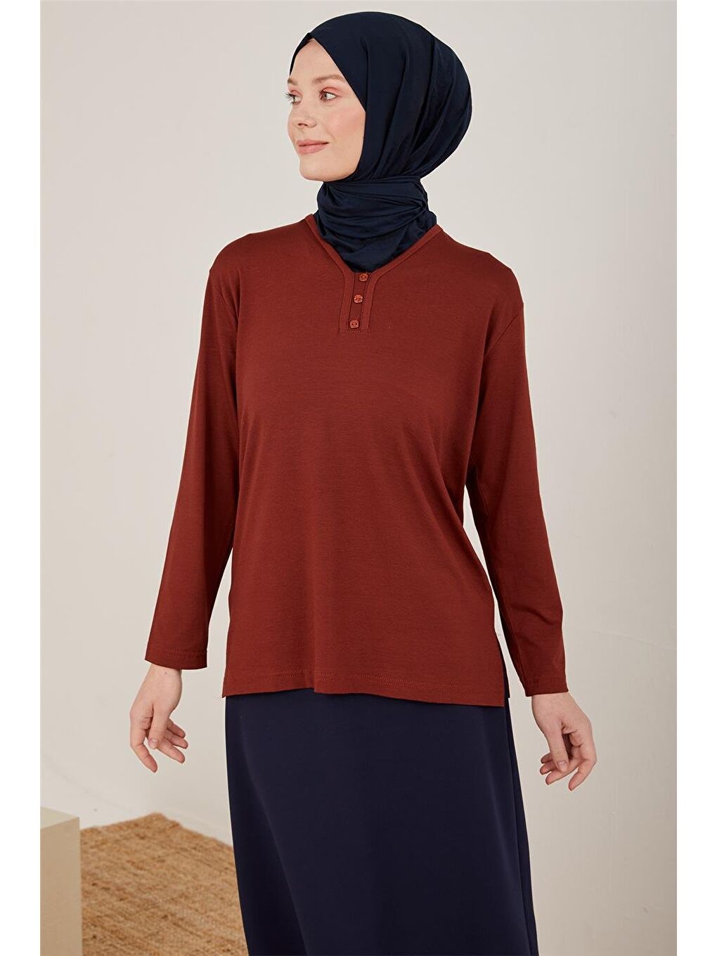 Turuncu Penye 23Yd9043 Tarçın-3