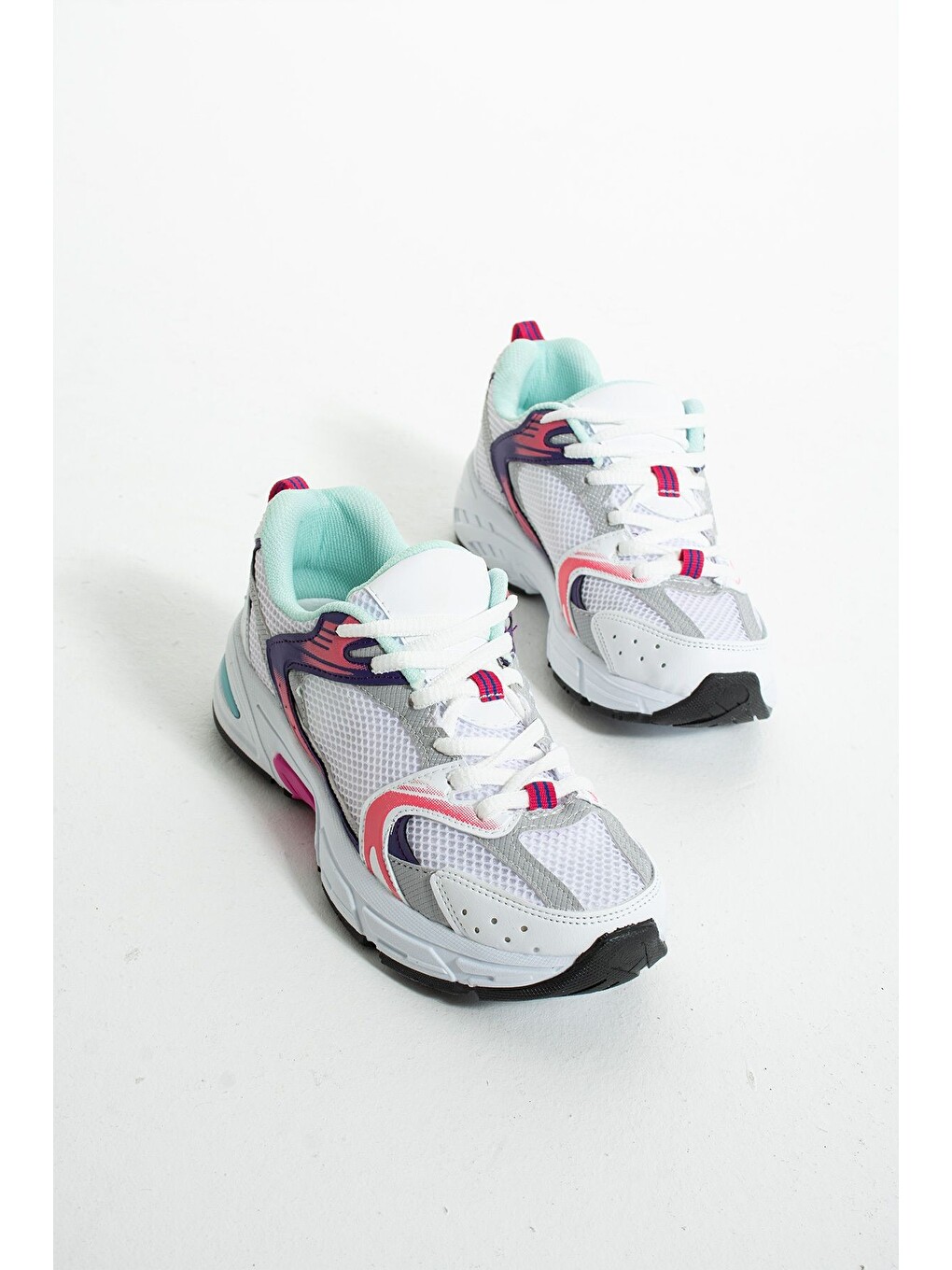 Pembe Unisex Spor Ayakkabı-2
