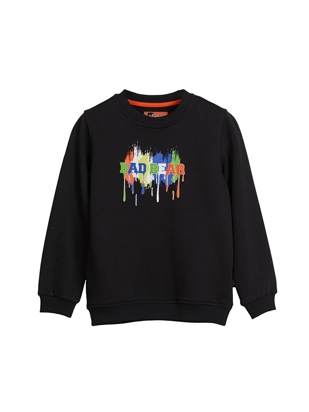 Bad Bear Siyah Hued Sİyah Çocuk Baskılı Sweatshirt