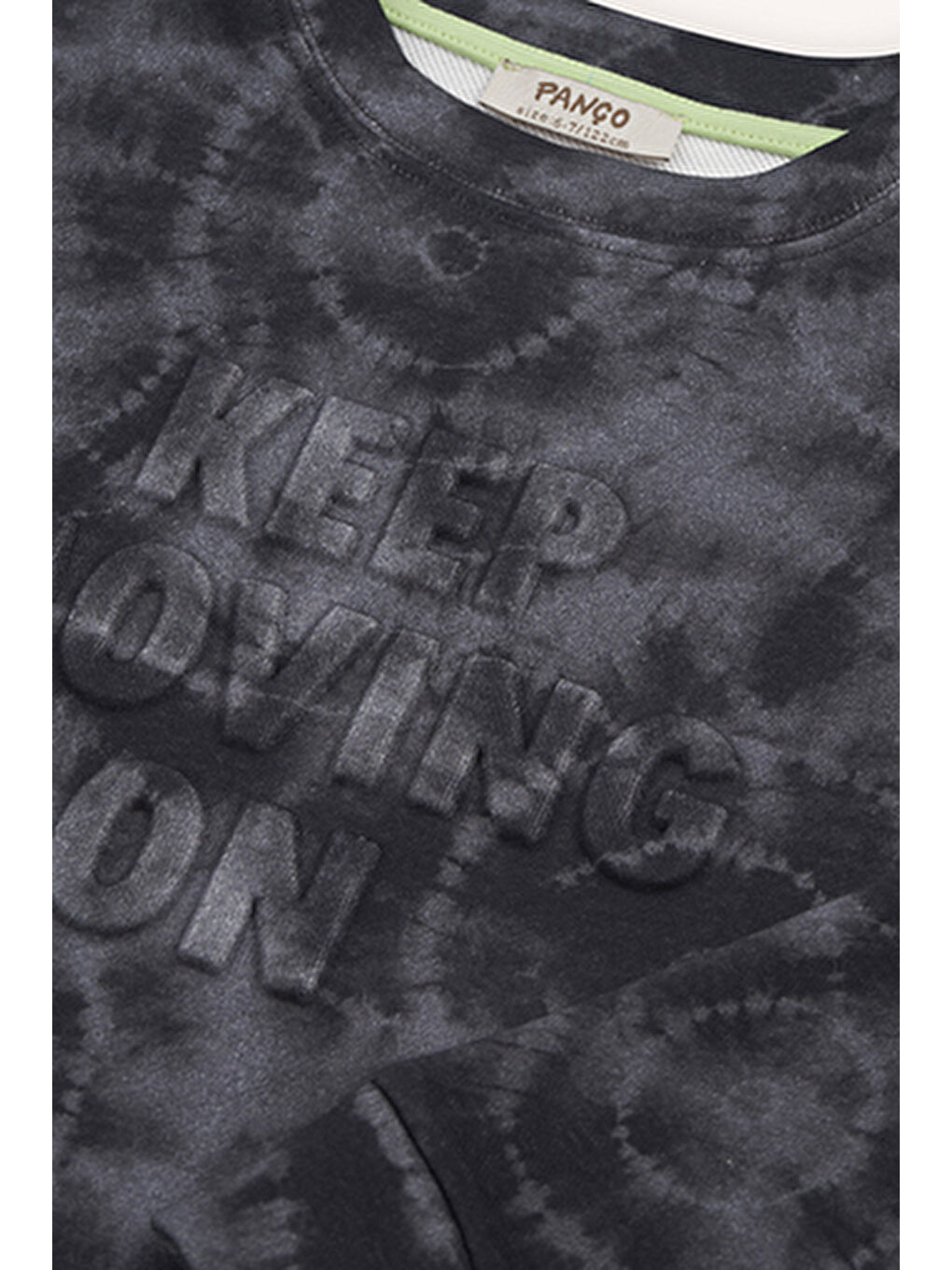 Siyah Erkek Çocuk Baskılı Sweatshirt-2