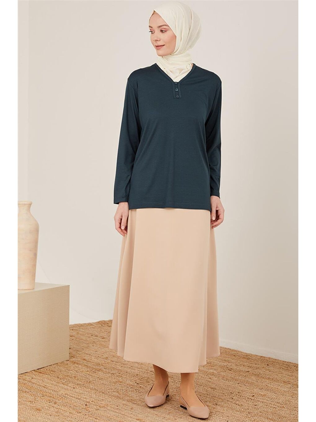 Yeşil Penye 23Yd9043 Petrol