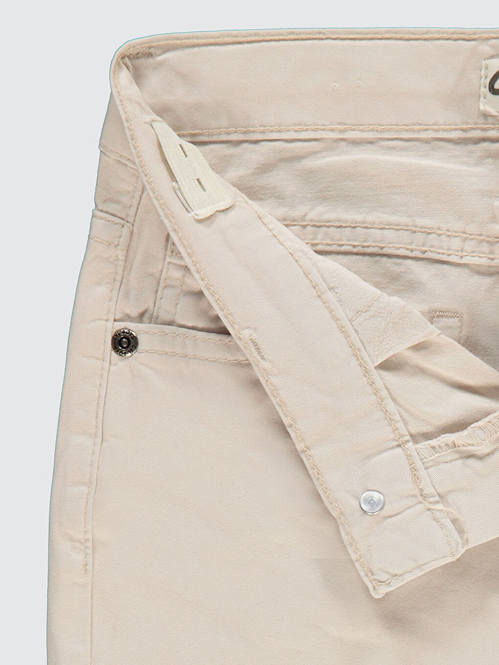 Boys Erkek Çocuk Pantolon 6-9 Yaş Bej-3