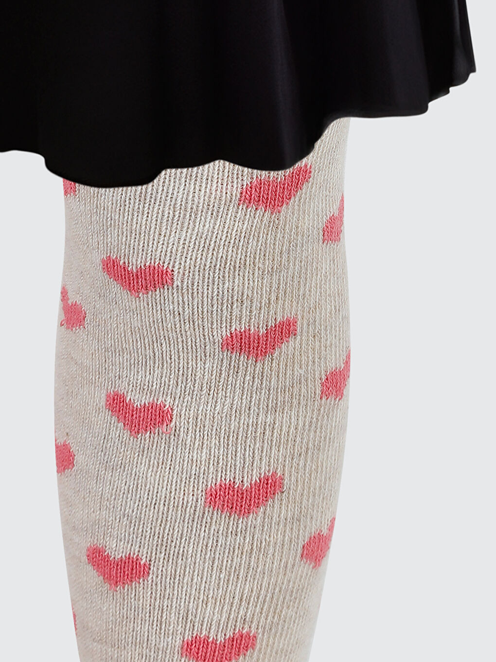 Baby Kız Bebek Külotlu Çorap 6-18 Ay Bej-1