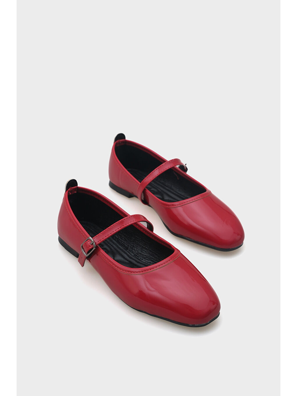 Kırmızı Hana Trend Kadın Babet-1