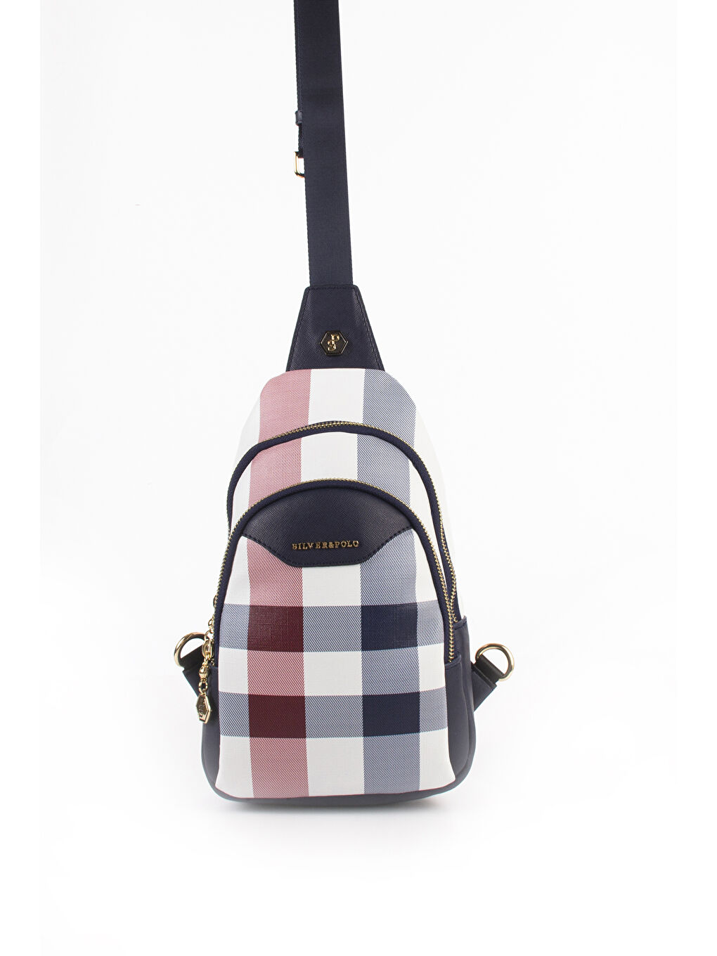 Beyaz Kadın Çapraz Göğüs Çantası 959-34021 FREEBAG M3 BEYAZ-MAT LACİ