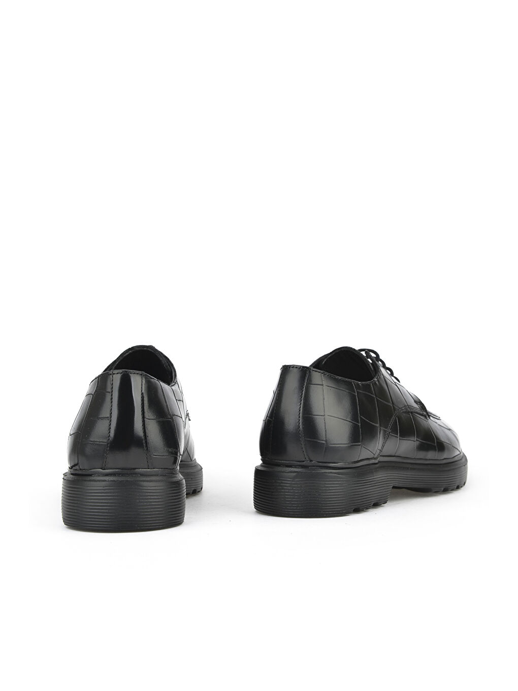 Erkek Hakiki Deri Ayakkabı 143423Z1312 Siyah-2