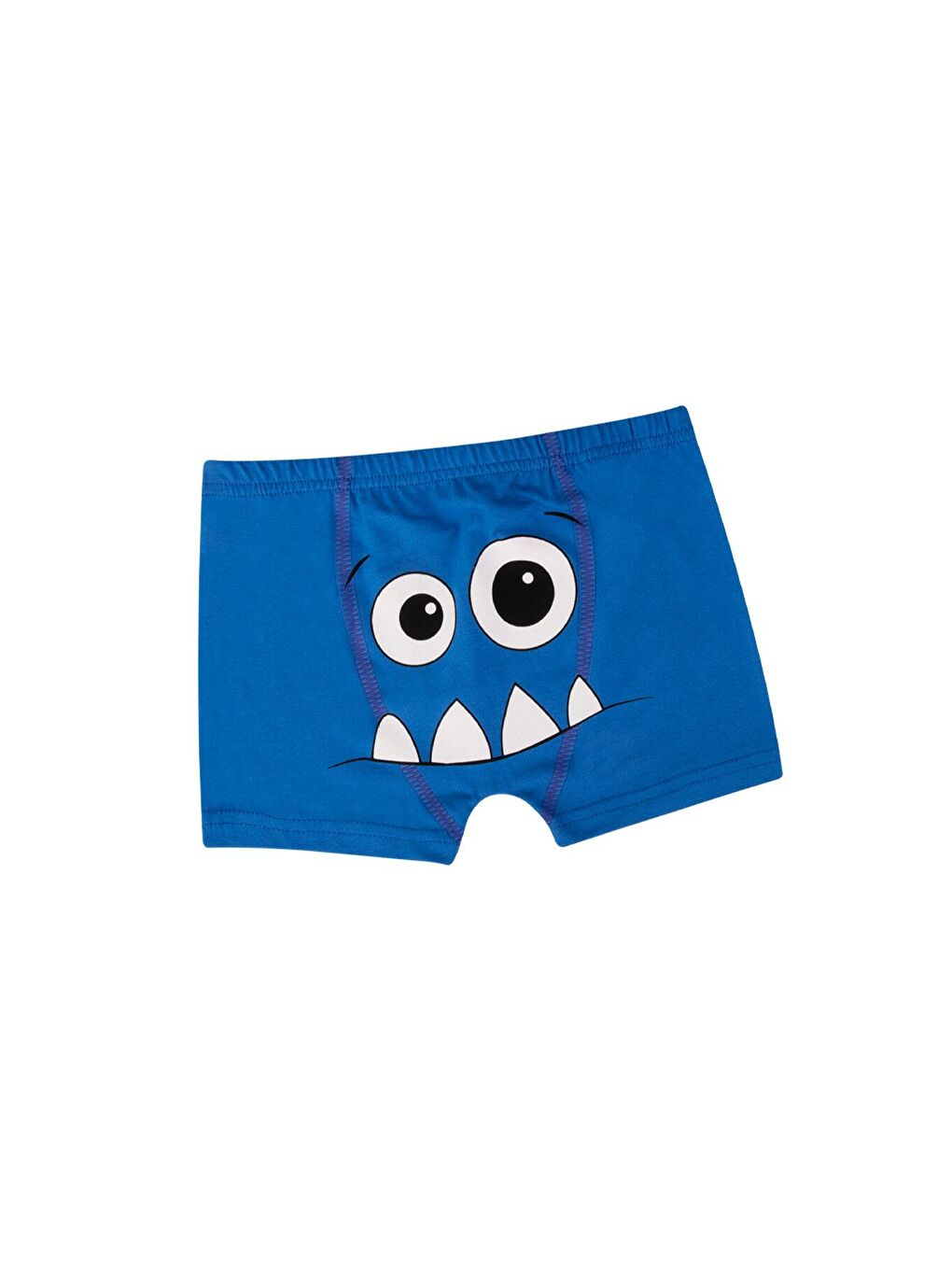 Karışık Erkek Çocuk Pamuklu Likralı Boxer 5'Li Paket-4