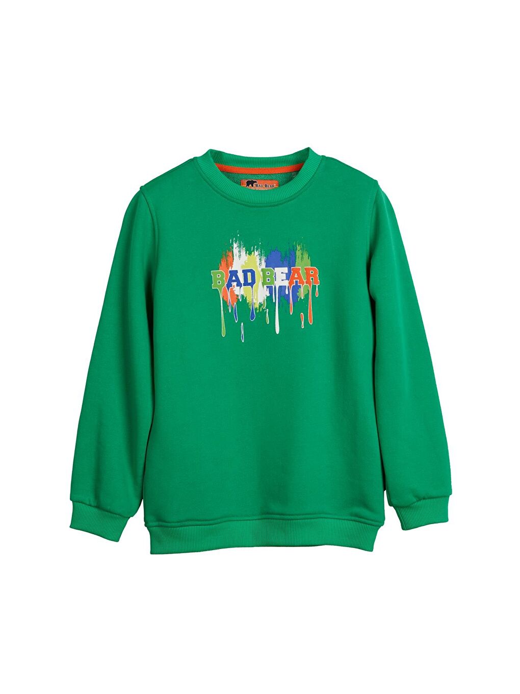 Bad Bear Yeşil Hued Yeşil Çocuk Baskılı Sweatshirt