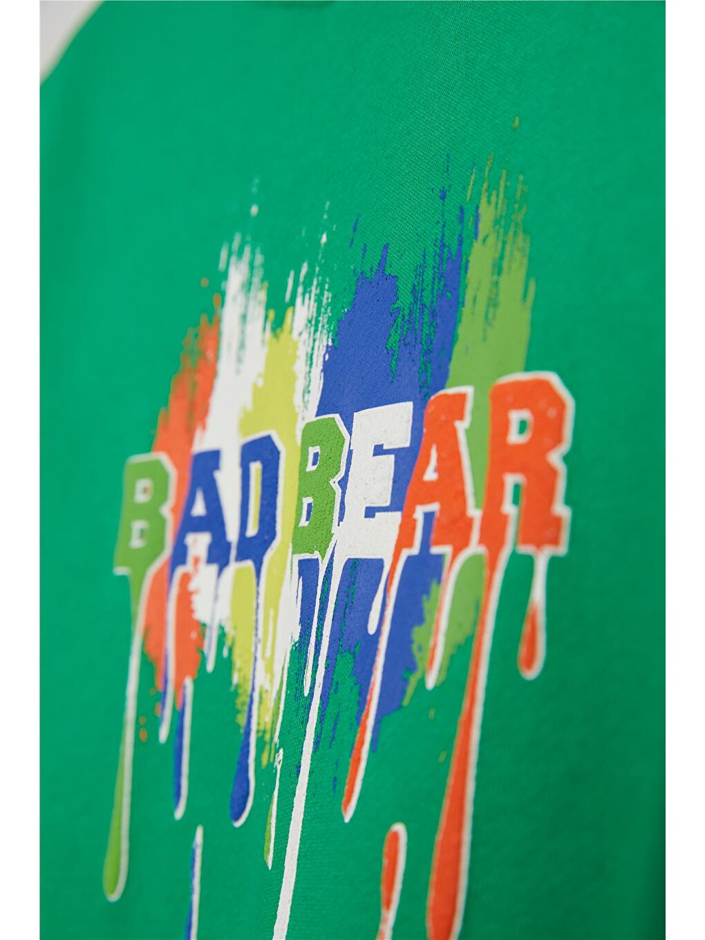 Bad Bear Yeşil Hued Yeşil Çocuk Baskılı Sweatshirt - 2