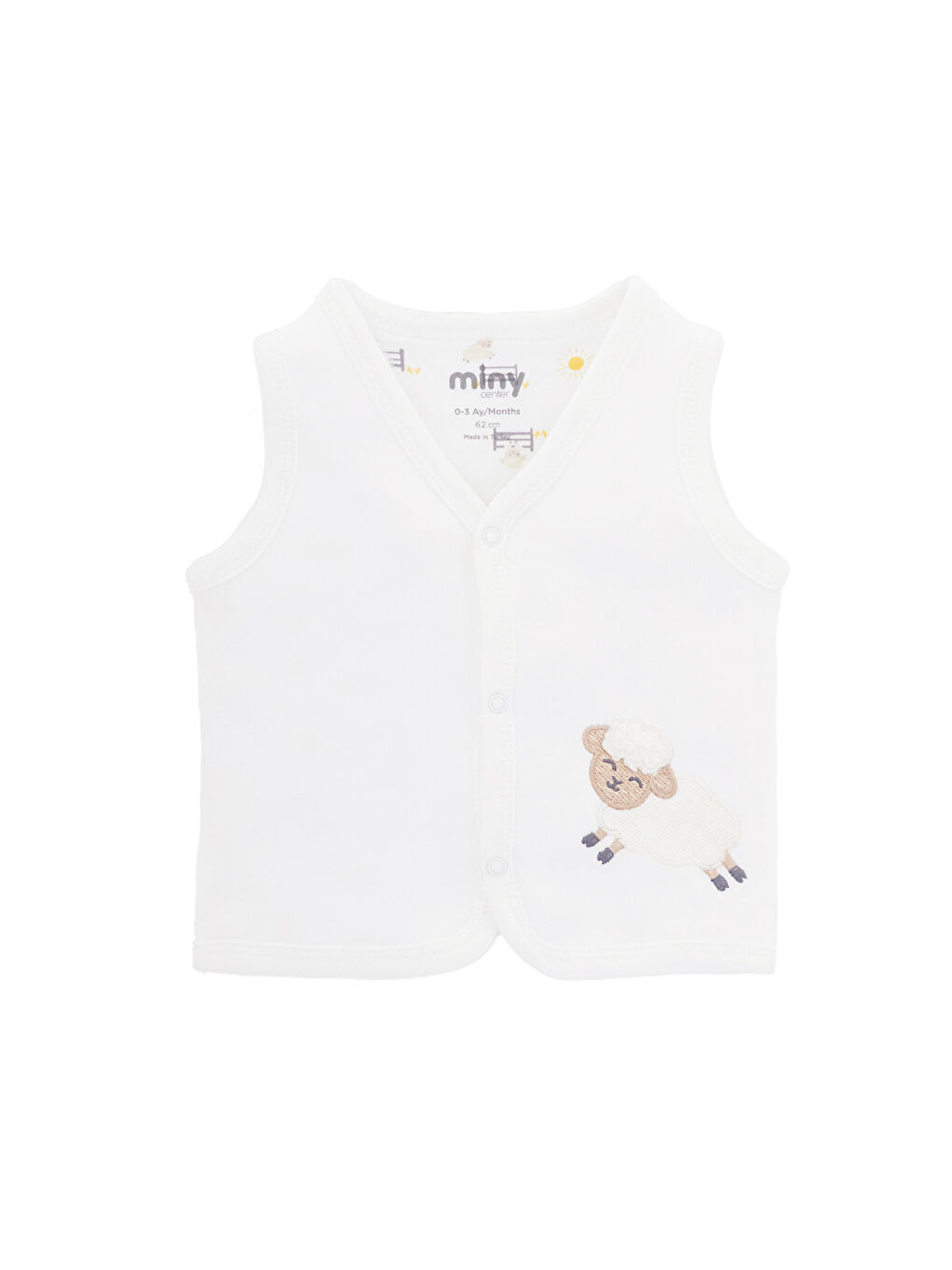 Minycenter Karışık Unisex Bebek Yelek - 1