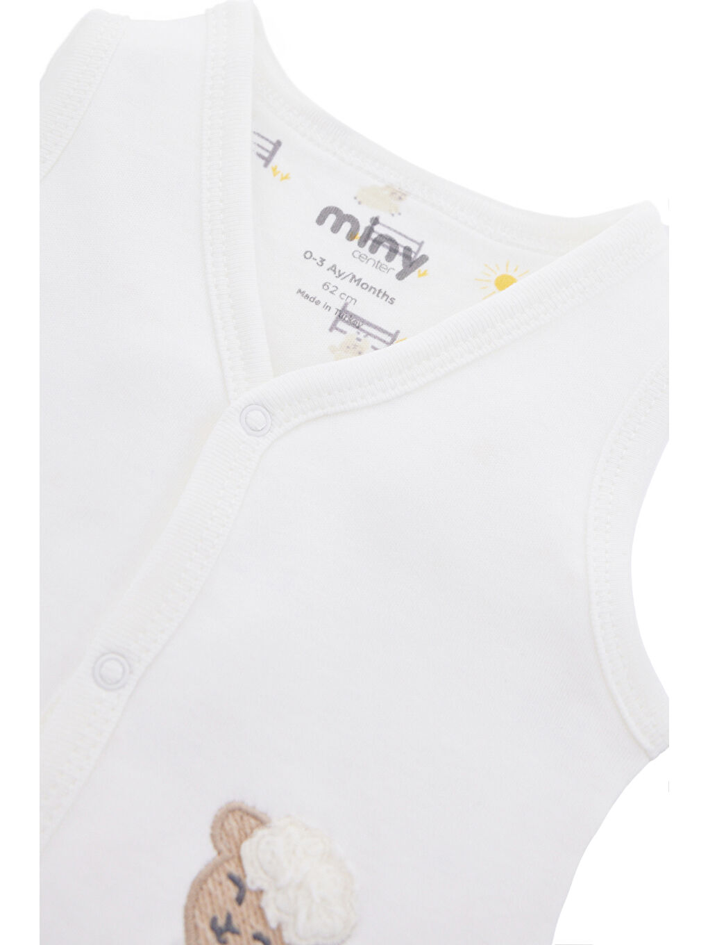 Minycenter Karışık Unisex Bebek Yelek - 4