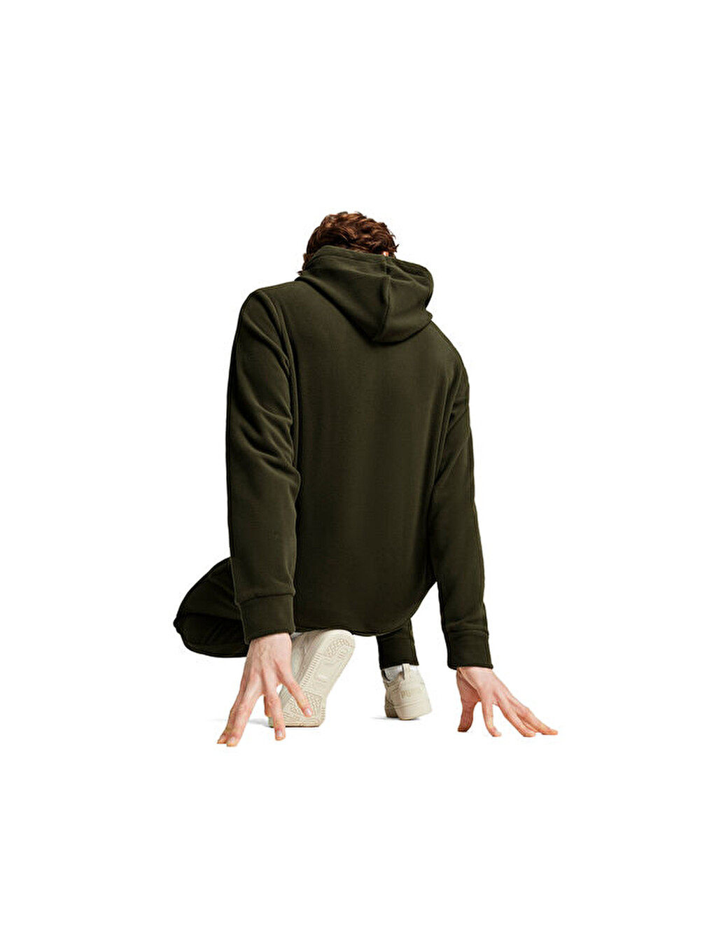 Ess Elevated Hoodie Erkek Günlük Polar Sweatshirts 68189270 Haki-1