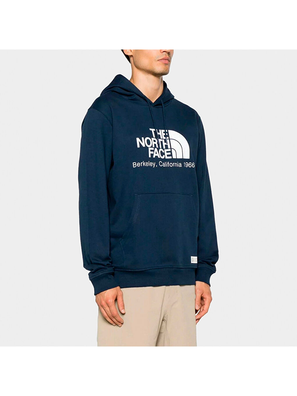 Berkeley California Erkek Lacivert Kapüşonlu Hoodie