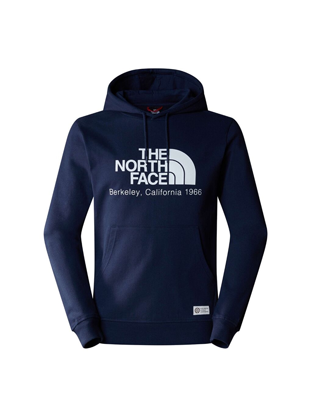 Berkeley California Erkek Lacivert Kapüşonlu Hoodie-2