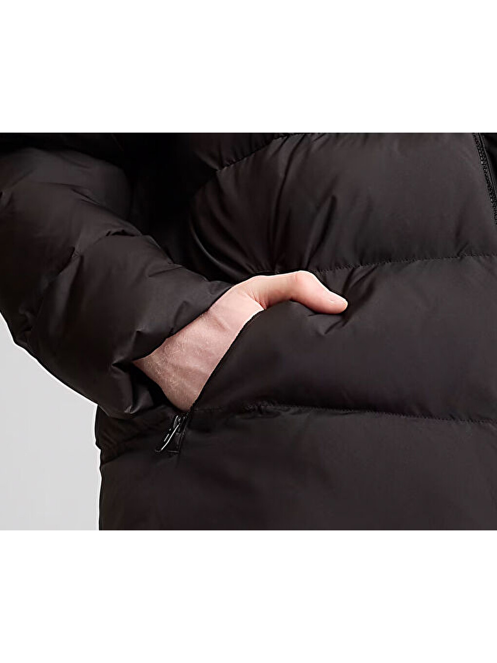 Poly Puffer Jacket Erkek Günlük Mont 62712301 Siyah-4