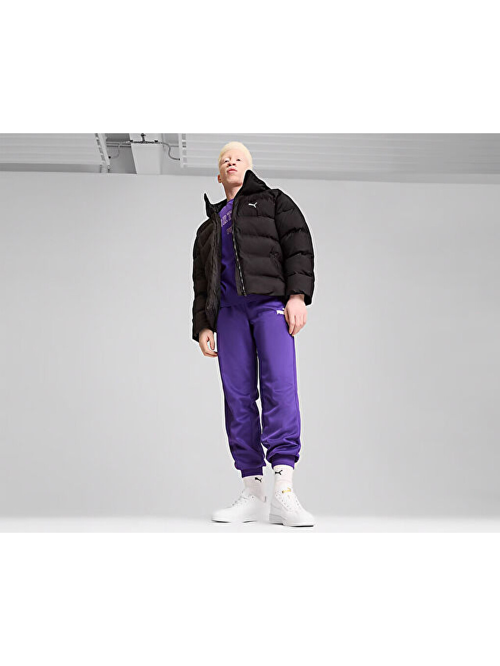 Poly Puffer Jacket Erkek Günlük Mont 62712301 Siyah-6