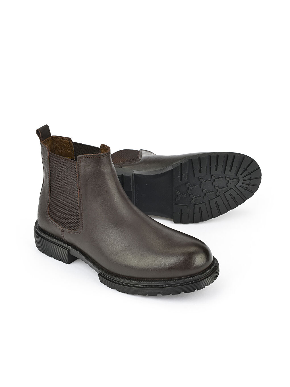 Kahverengi Erkek Hakiki Deri Bot 143423Z1975 Kahve-1