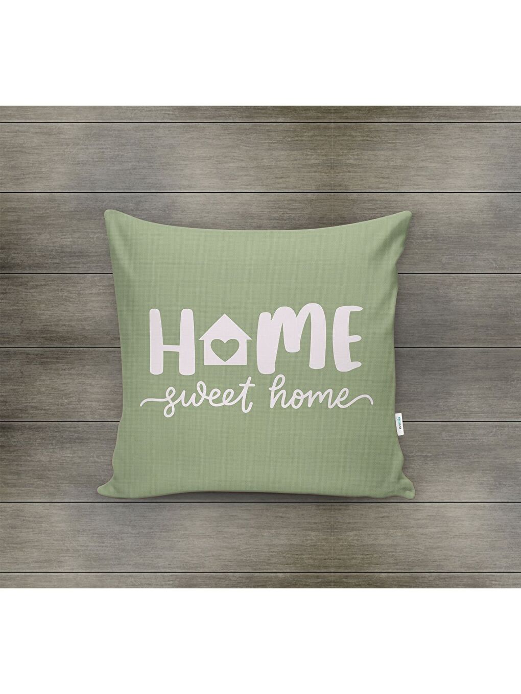 Karışık Bahar Temalı Kadife Kırlent Kılıfı 43x43 Cm Çift Taraf Baskı-1