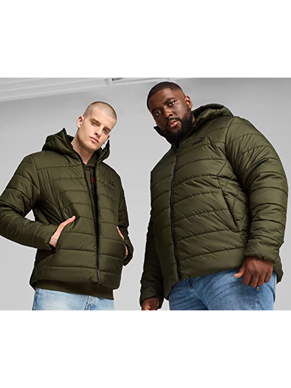 Ess Padded Jacket Erkek Günlük Mont 84893870 Haki-2