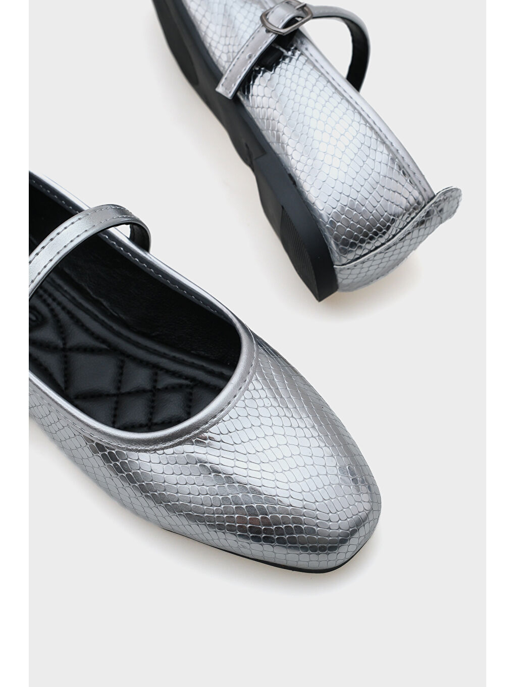 Gri Hana Trend Kadın Babet-4