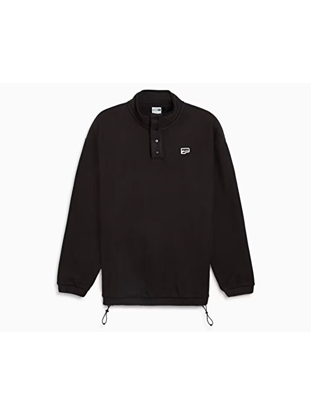 Downtown Polarfleece Crew Erkek Günlük Sweatshirts 62675301 Siyah-5