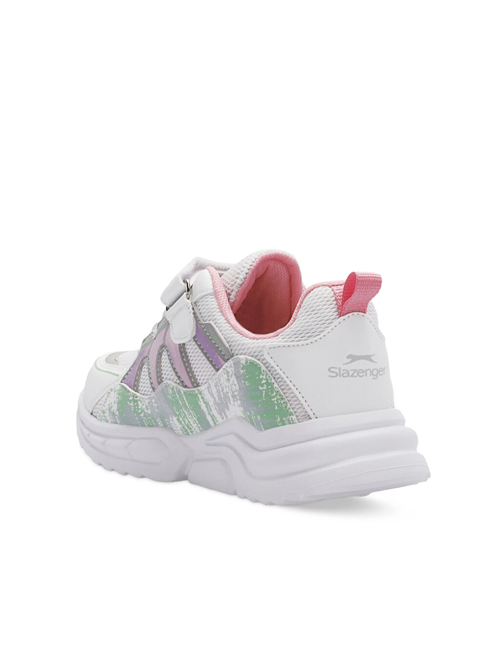 KIKI Kız Çocuk Sneaker Ayakkabı Beyaz / Yeşil-2