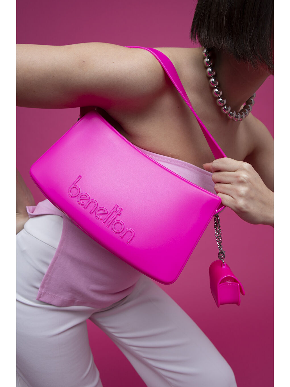 Kadin El Çantasi Fuşya BNT1467-1