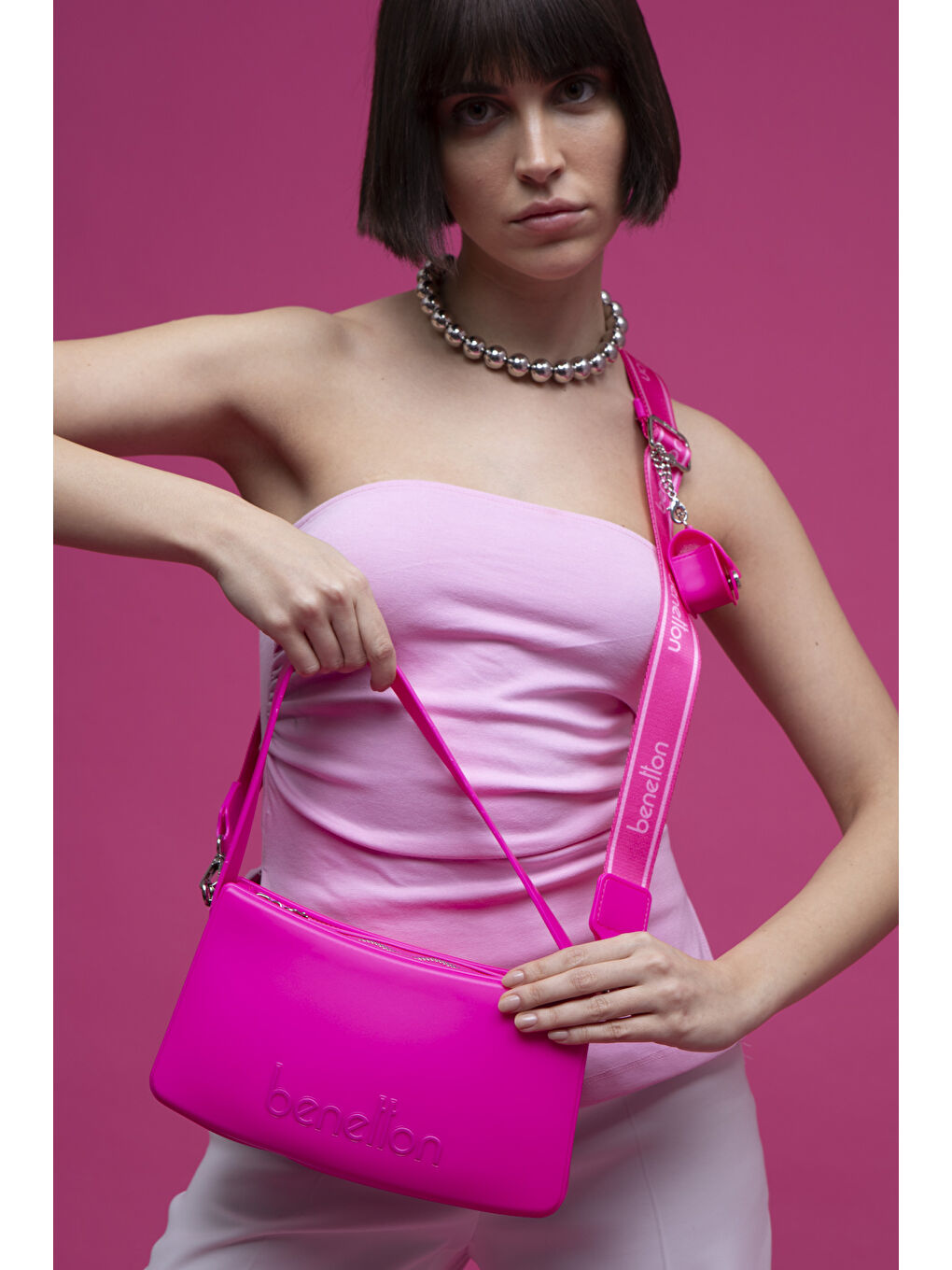 Kadin El Çantasi Fuşya BNT1467-2