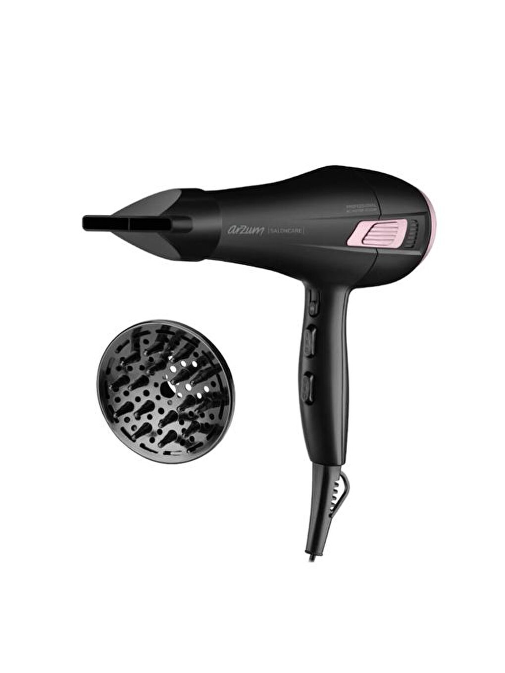 AR5098 Saloncare Profesyonel Saç Kurutma Makinesi - Siyah - 2200 Watt-5